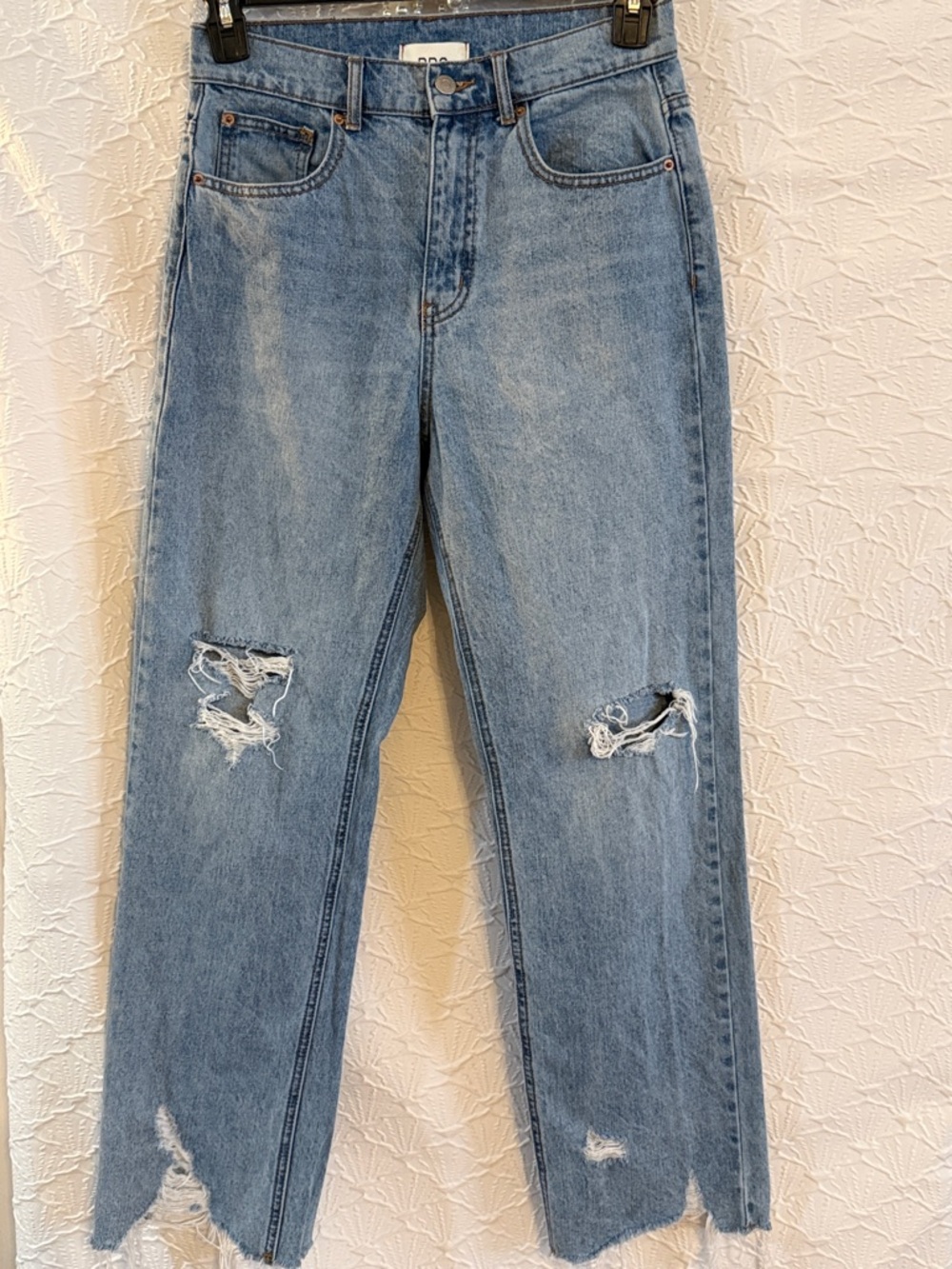 BDG Light Blue Denim Jeans with Contrast Stitching W:15” R:12” I:28”